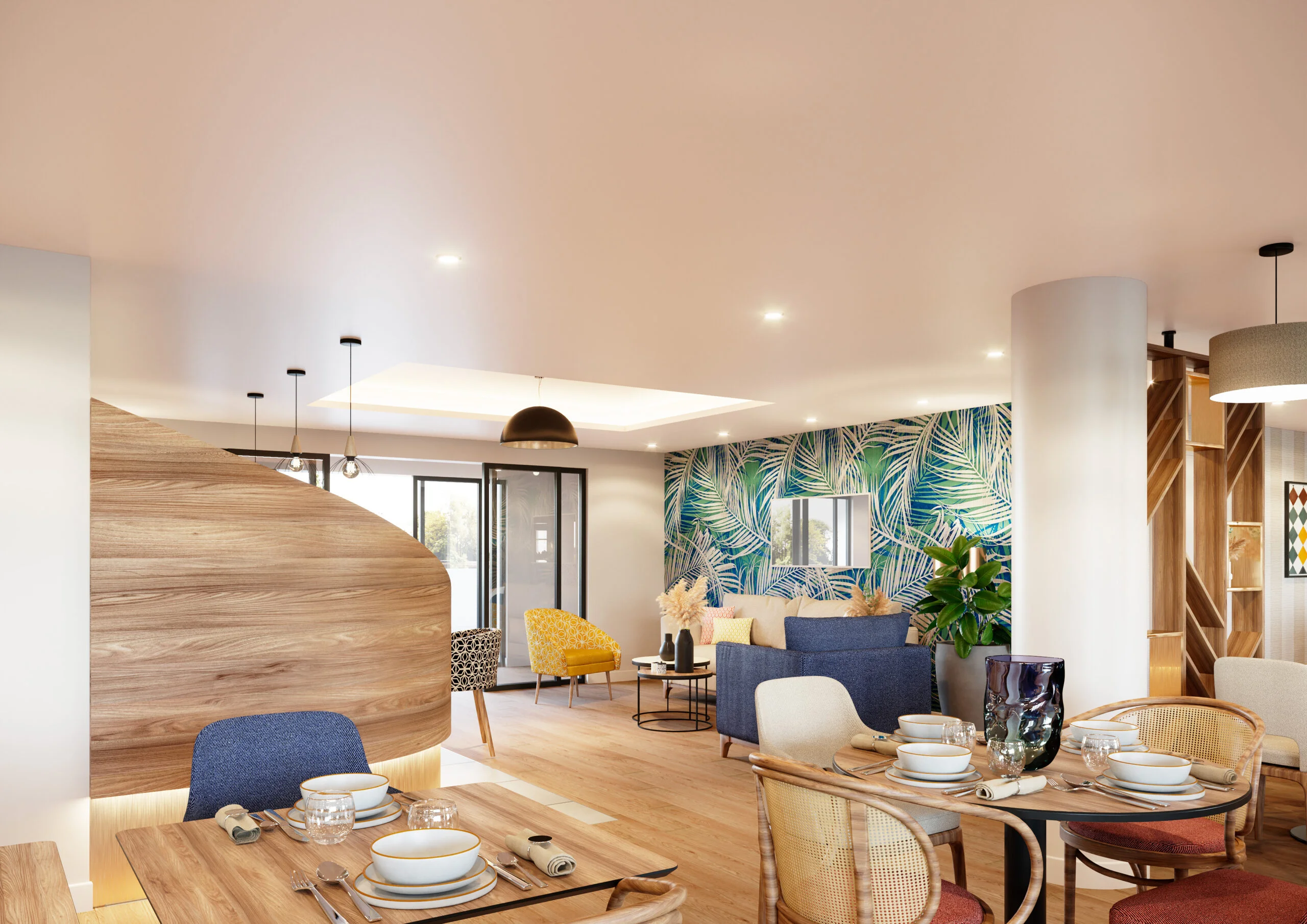 ehpad-architecture-interieur-decoration-interieur-mobilier-sur-mesure-agencement-sur-mesure-besancon-residence-senior-etudiante-hoteliere-caluire-et-cuire-lyon